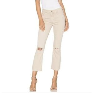 MOTHER Denim Insider Crop Fray Khaki Women's Size 29
